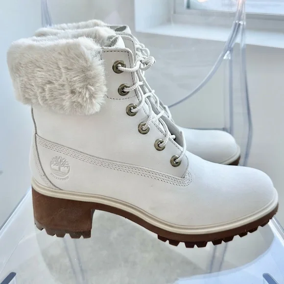 Timberland Boots with Fur Trim - Picture 4 of 14